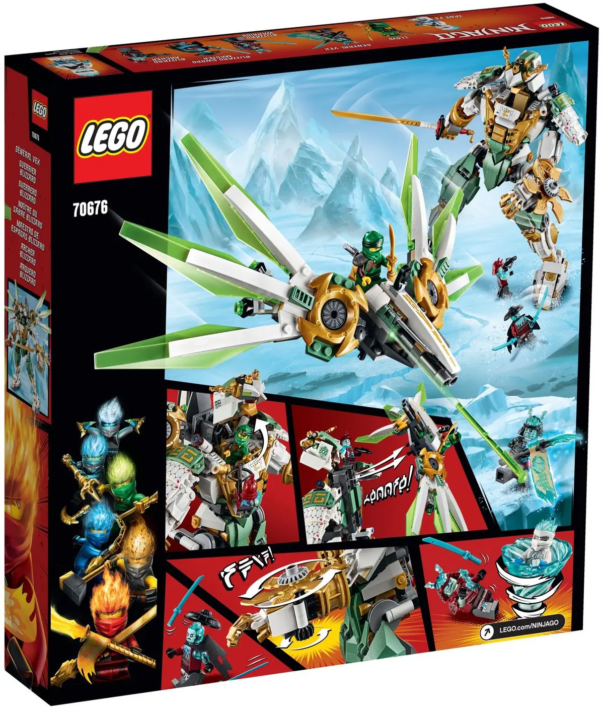 LEGO Ninjago 70676 Lloyd's Titan Mech set, image 3