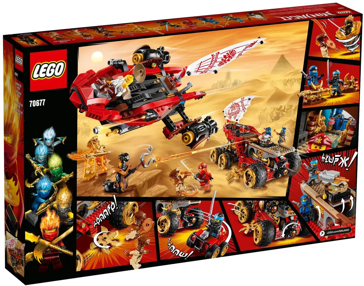 LEGO Ninjago 70677 Land Bounty set, image 3