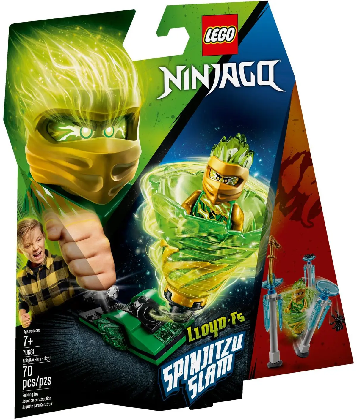 LEGO Ninjago 70681 Spinjitzu Slam - Lloyd set, image 2