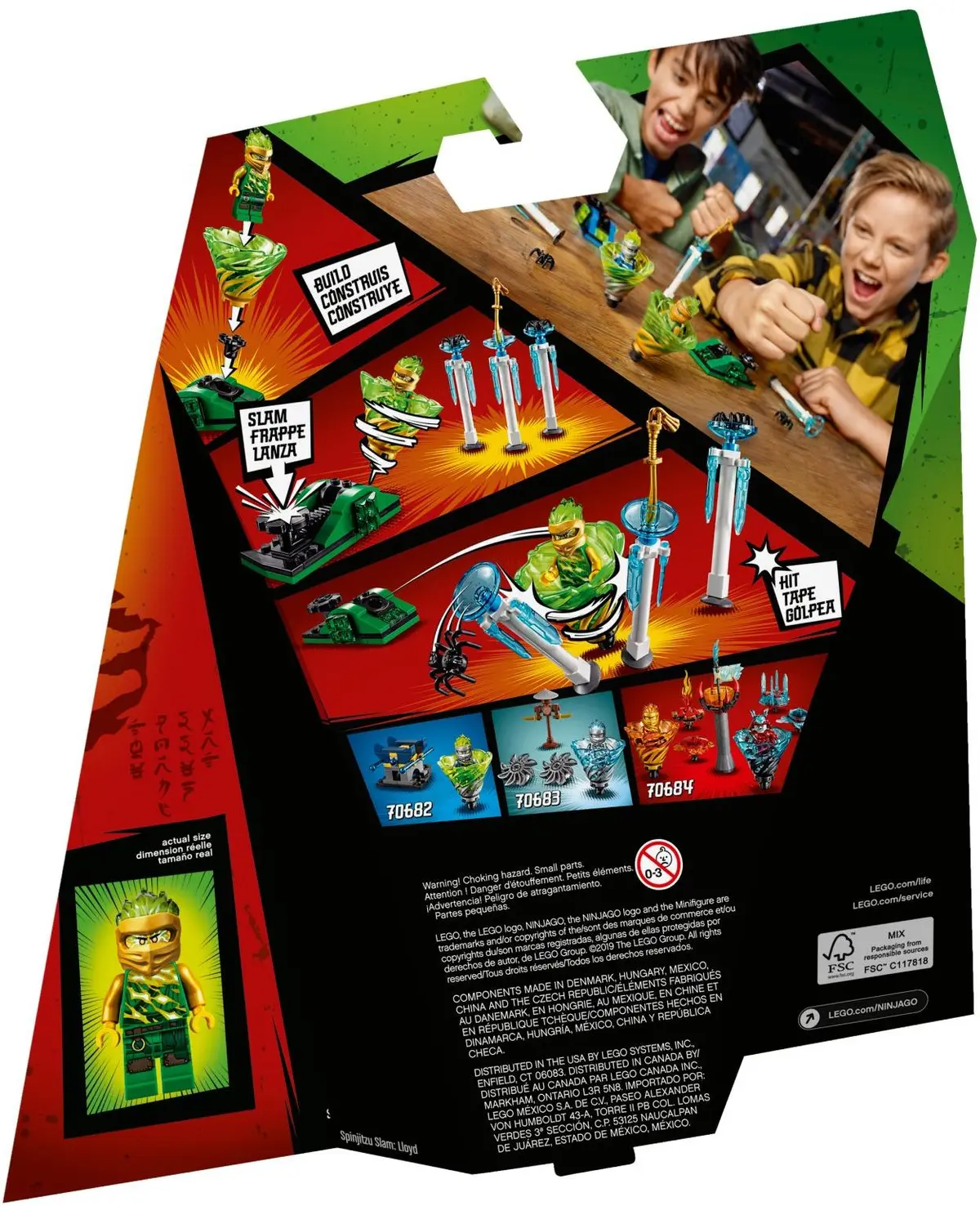 LEGO Ninjago 70681 Spinjitzu Slam - Lloyd set, image 5