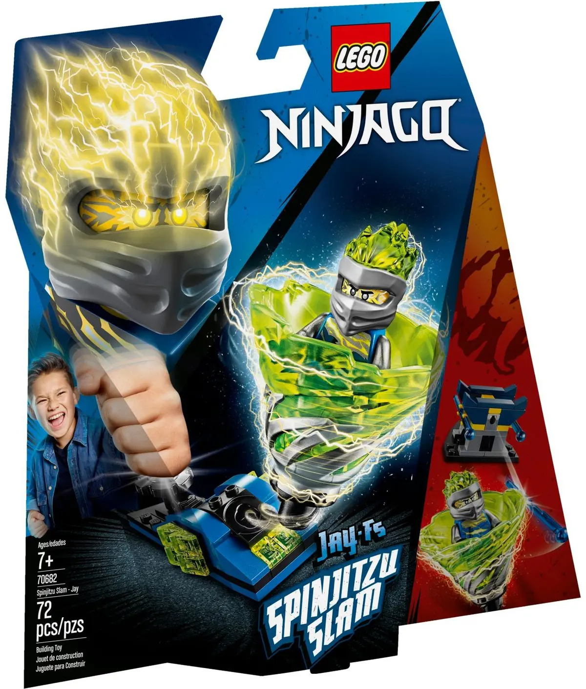 LEGO Ninjago 70682 Spinjitzu Slam - Jay set, image 2