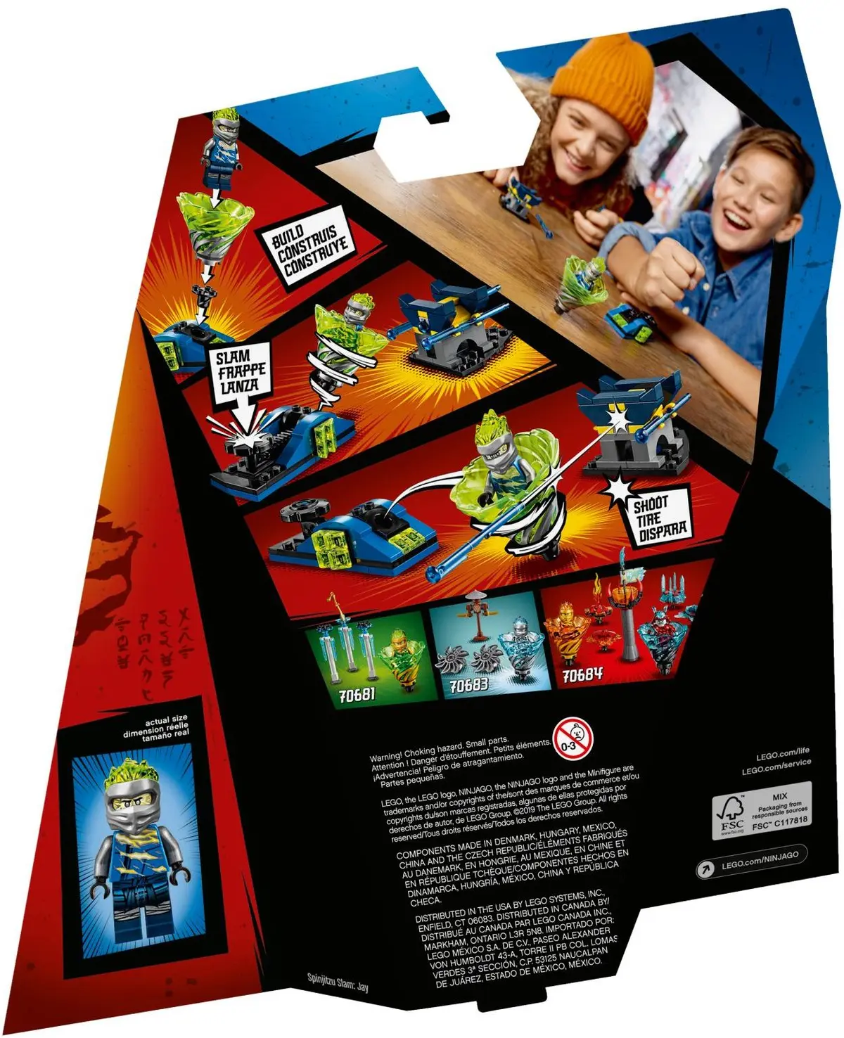 LEGO Ninjago 70682 Spinjitzu Slam - Jay set, image 5