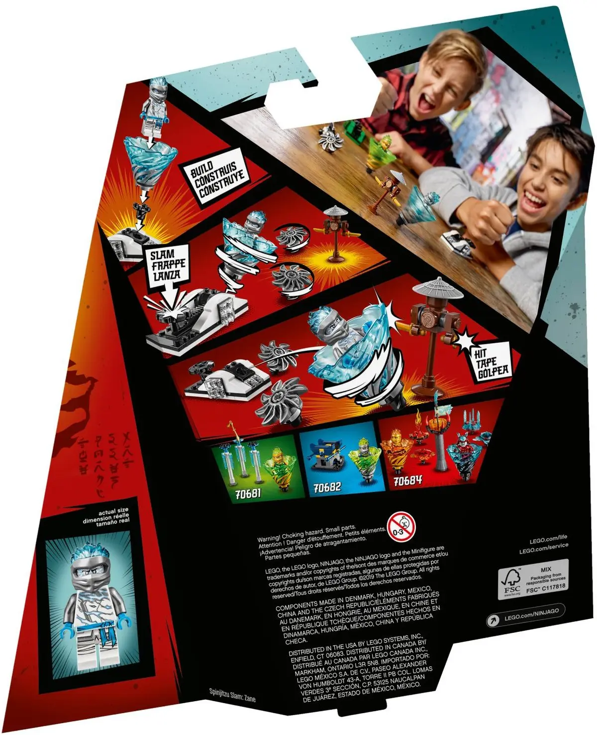 LEGO Ninjago 70683 Spinjitzu Slam - Zane set, image 5