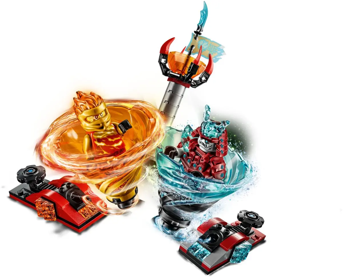 LEGO Ninjago 70684 Spinjitzu Slam - Kai vs. Samurai set, image 3