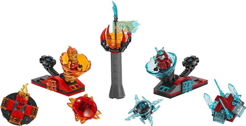 LEGO Ninjago 70684 Spinjitzu Slam - Kai vs. Samurai set