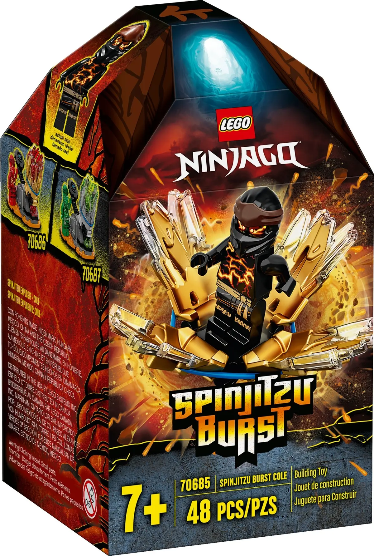 LEGO Ninjago 70685 Spinjitzu Burst - Cole set, image 2