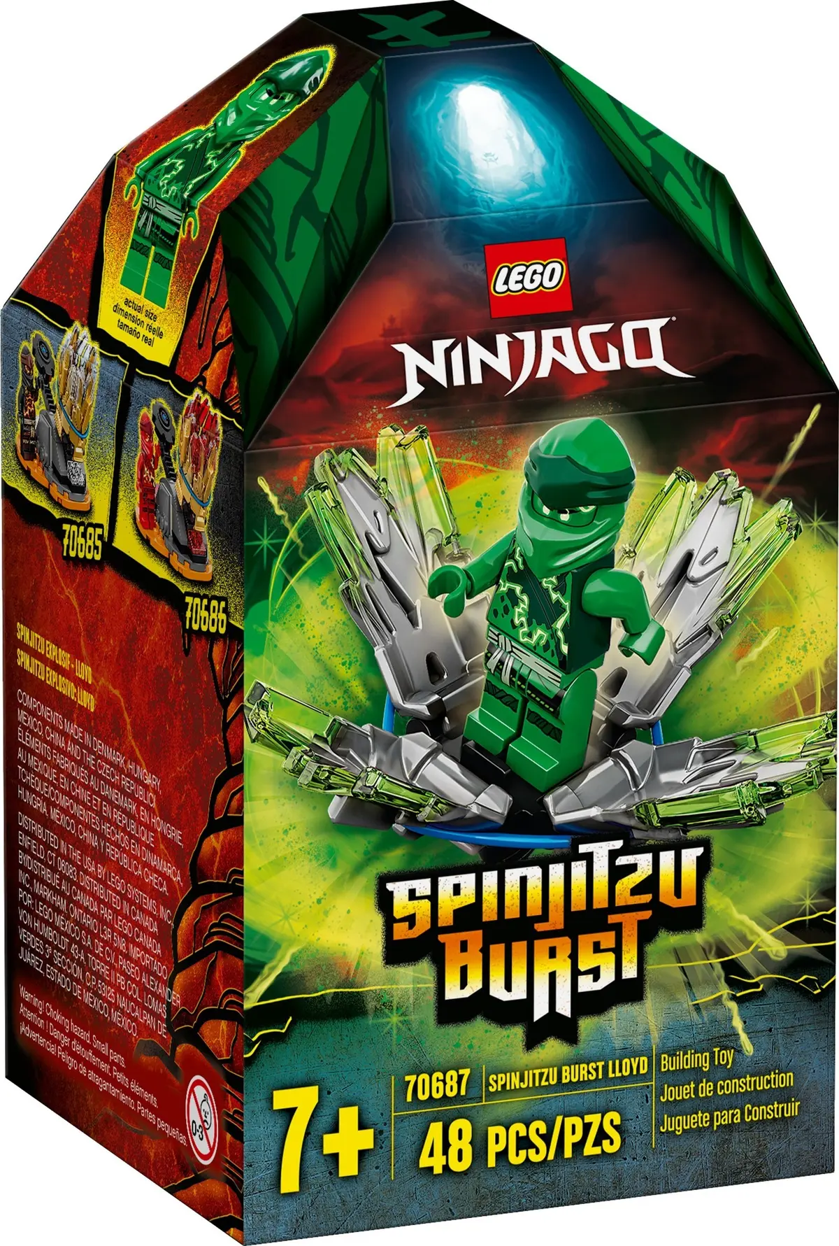 LEGO Ninjago 70687 Spinjitzu Burst Lloyd set, image 2