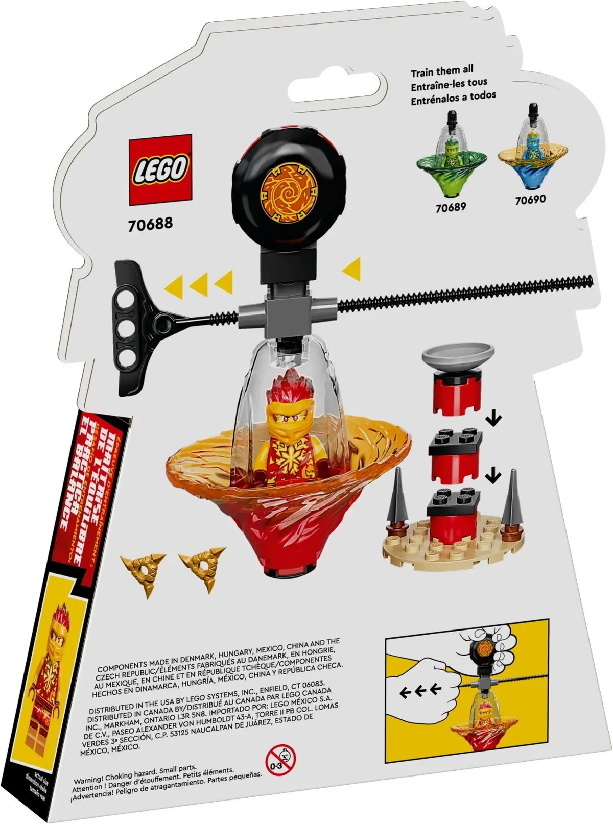 LEGO Ninjago 70688 Kai's Spinjitzu Ninja Training set, image 6
