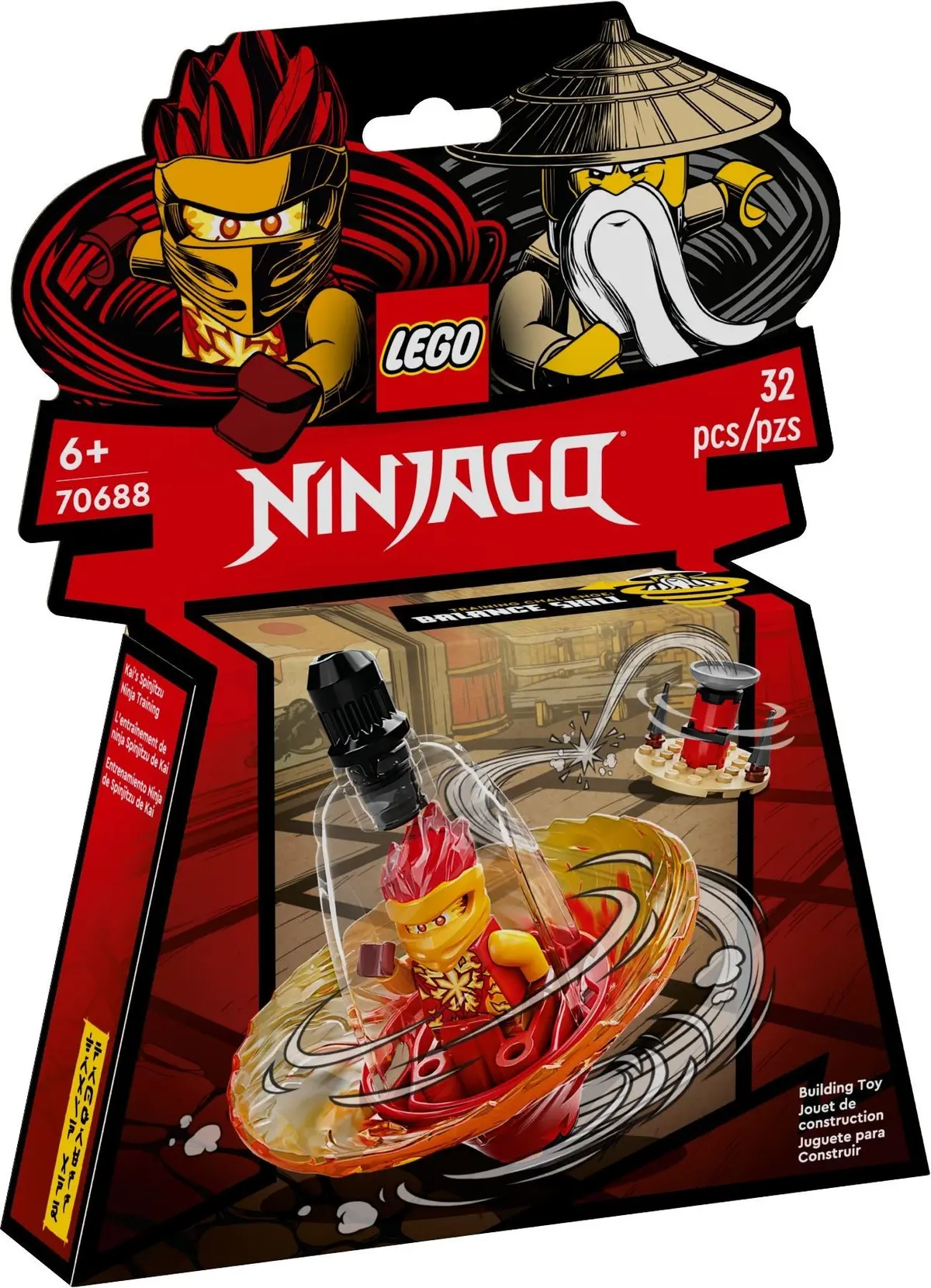 LEGO Ninjago 70688 Kai's Spinjitzu Ninja Training set, image 2