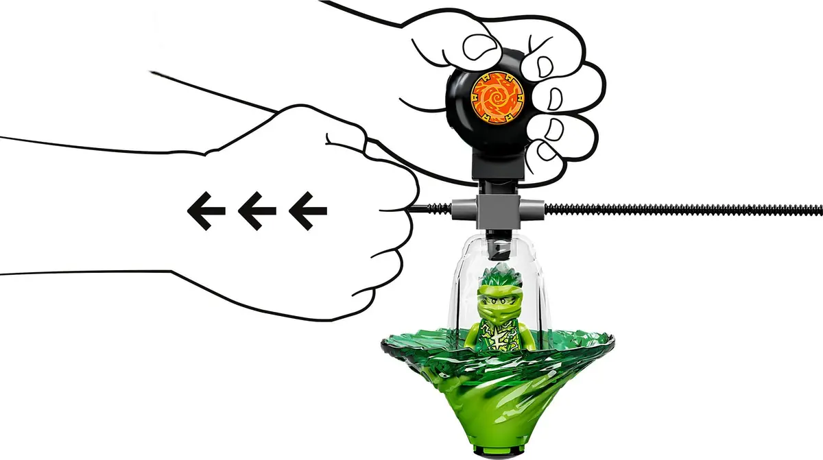 LEGO Ninjago 70689 Lloyd's Spinjitzu Ninja Training set, image 5