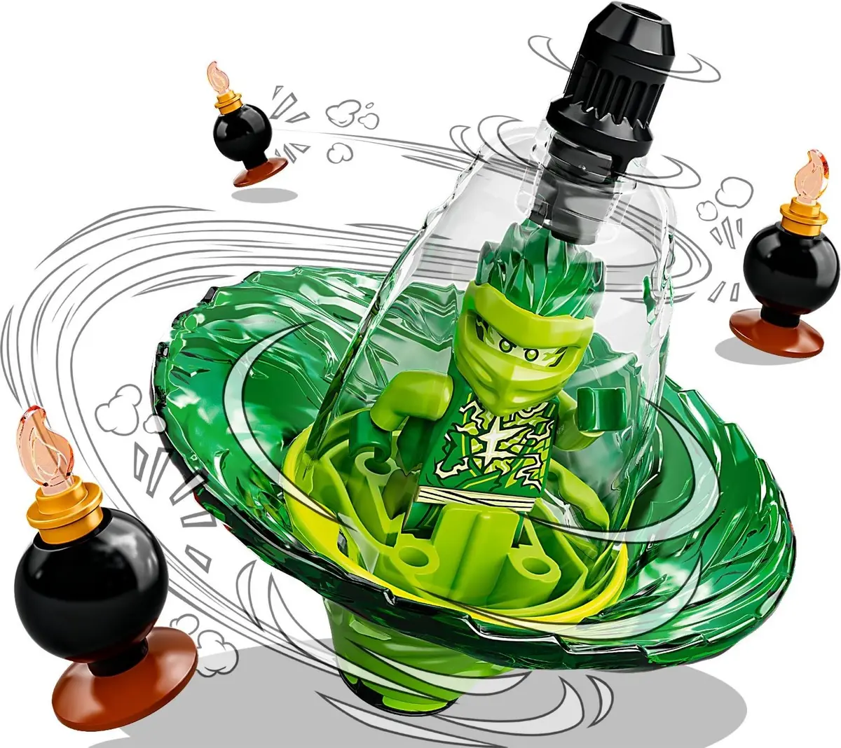 LEGO Ninjago 70689 Lloyd's Spinjitzu Ninja Training set, image 4
