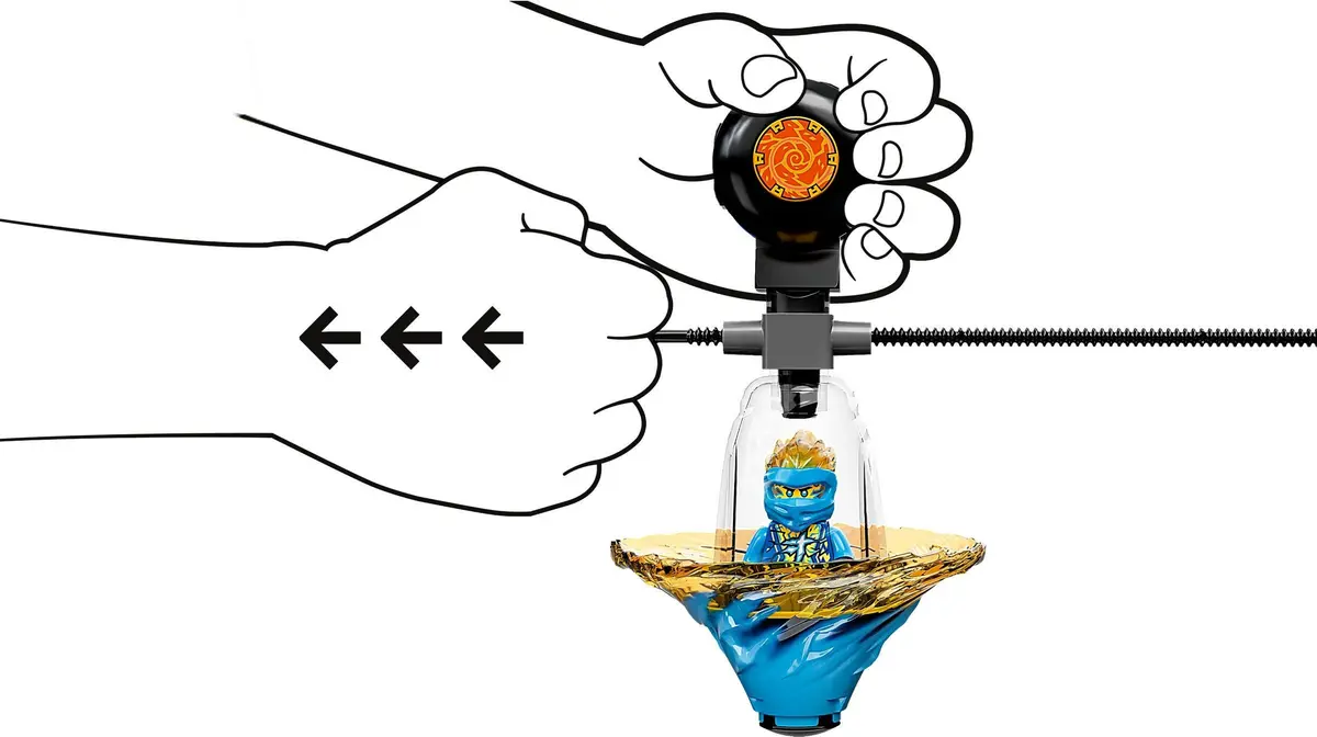 LEGO Ninjago 70690 Jay's Spinjitzu Ninja Training set, image 4