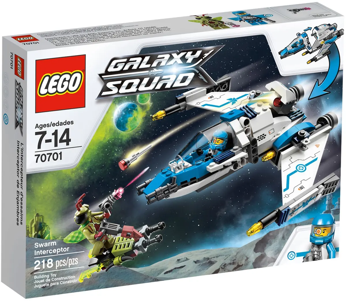 LEGO Space 70701 Swarm Interceptor set, image 2