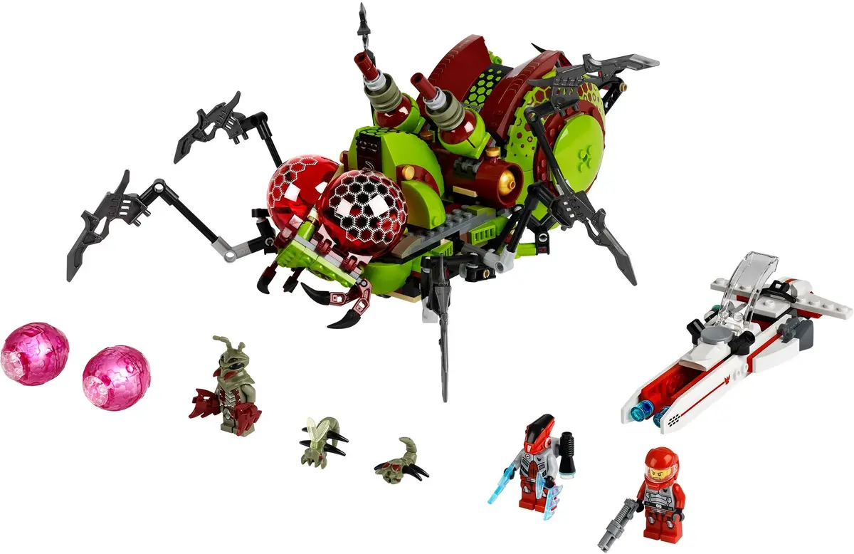 LEGO Space 70708 Hive Crawler set