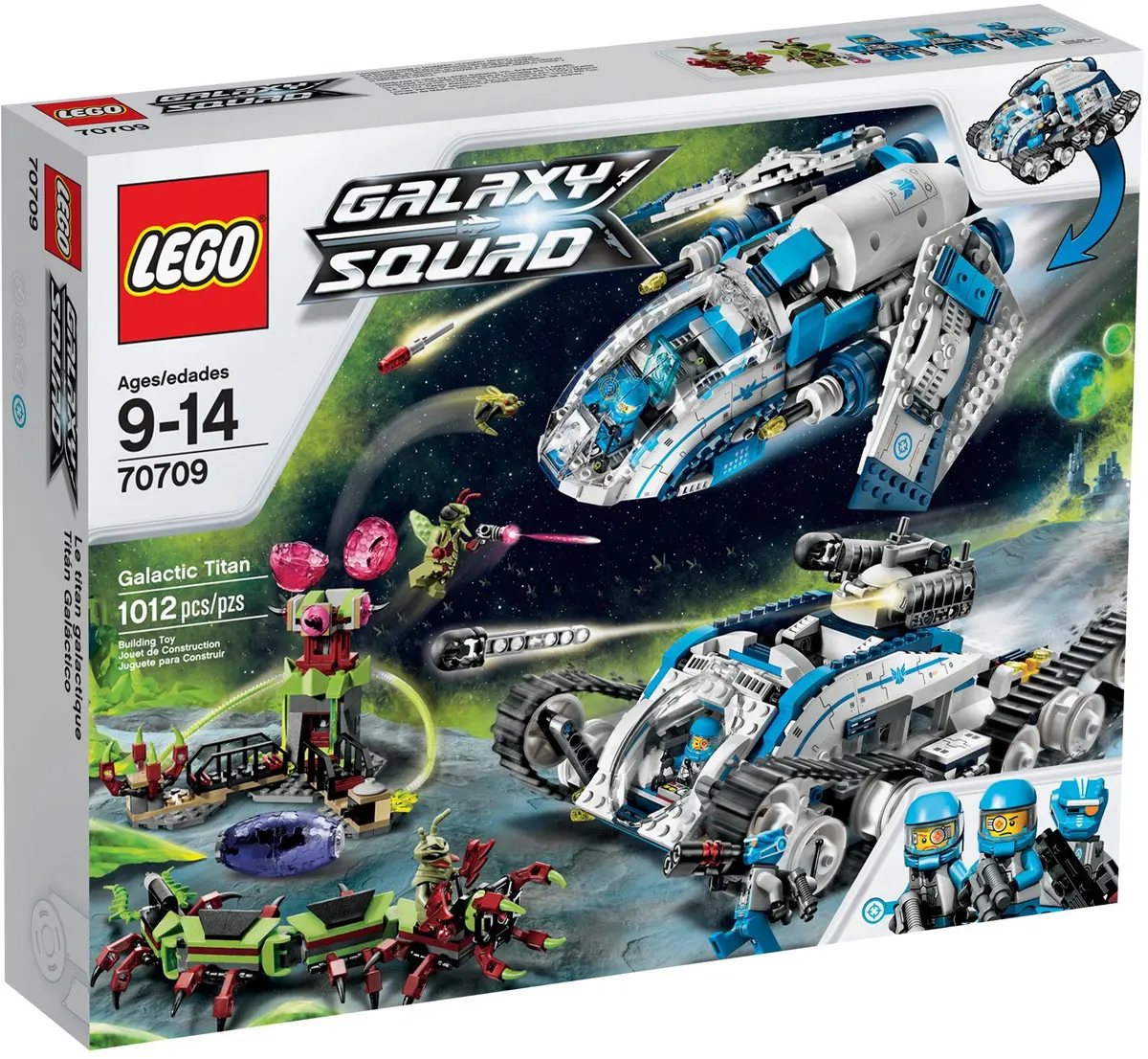LEGO Space 70709 Galactic Titan set, image 2