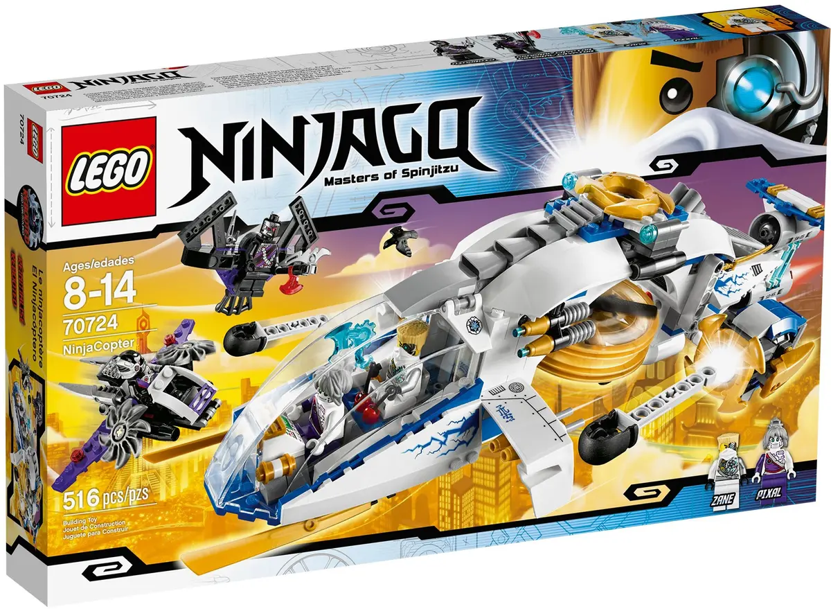 LEGO Ninjago 70724 NinjaCopter set, image 2