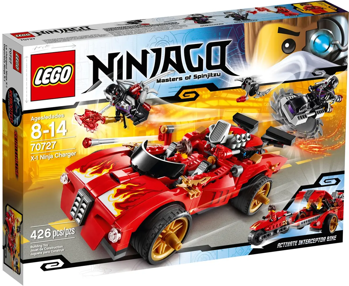LEGO Ninjago 70727 X-1 Ninja Charger set, image 2