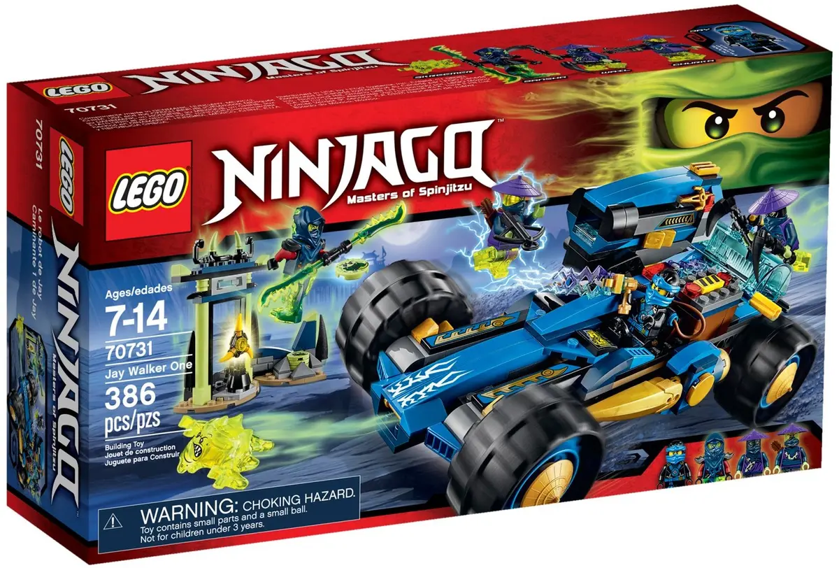 LEGO Ninjago 70731 Jay Walker One set, image 2