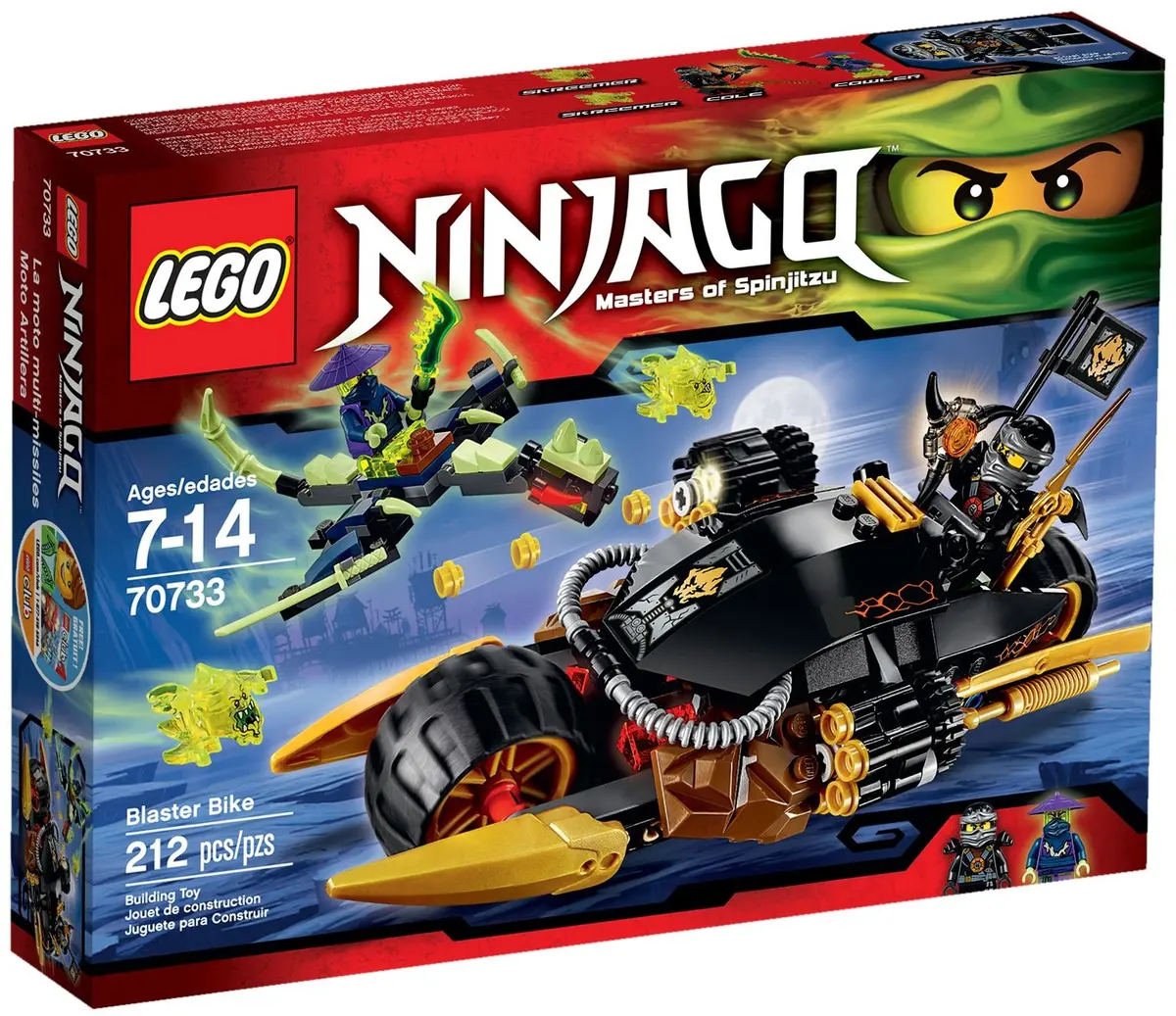LEGO Ninjago 70733 Blaster Bike set, image 2