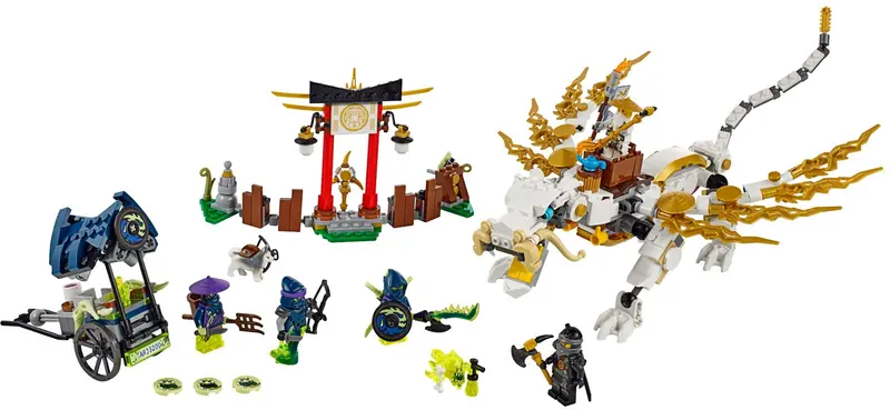 LEGO Ninjago 70734 Master Wu Dragon set