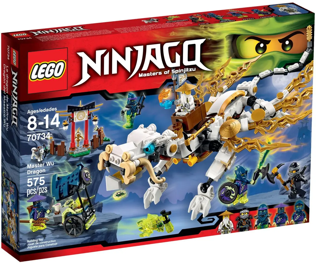 LEGO Ninjago 70734 Master Wu Dragon set, image 2