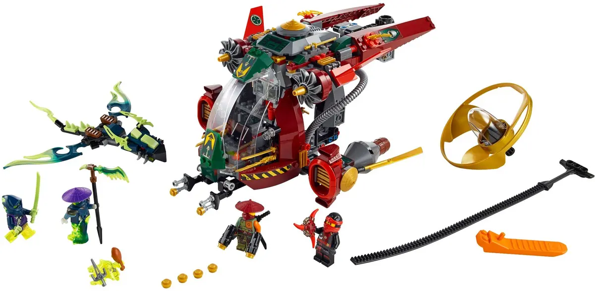 LEGO Ninjago 70735 Ronin R.E.X. set