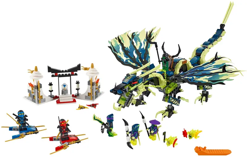 LEGO Ninjago 70736 Attack of the Morro Dragon set