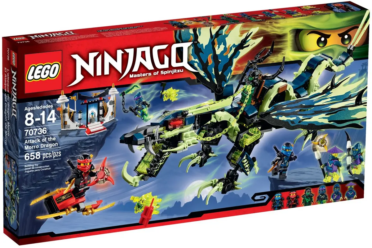 LEGO Ninjago 70736 Attack of the Morro Dragon set, image 2