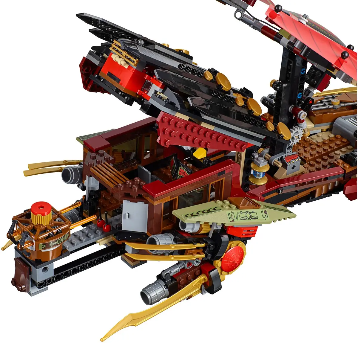 LEGO Ninjago 70738 Final Flight of Destiny's Bounty set, image 6