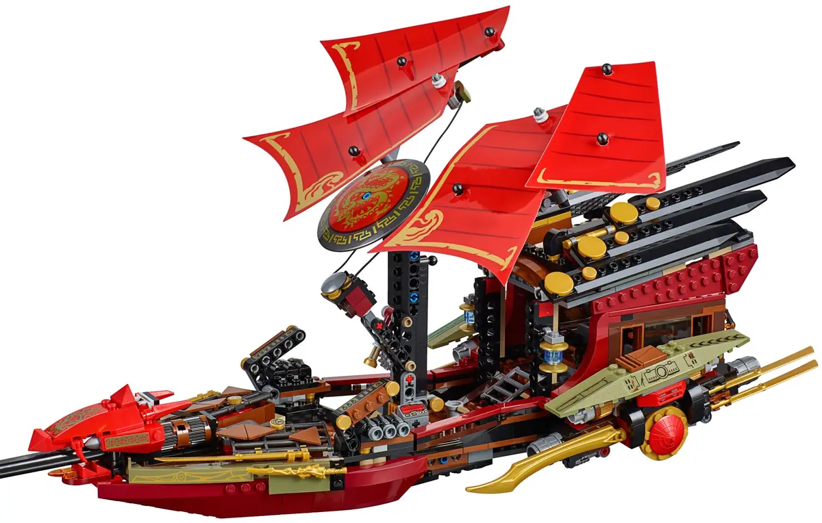 LEGO Ninjago 70738 Final Flight of Destiny's Bounty set, image 3