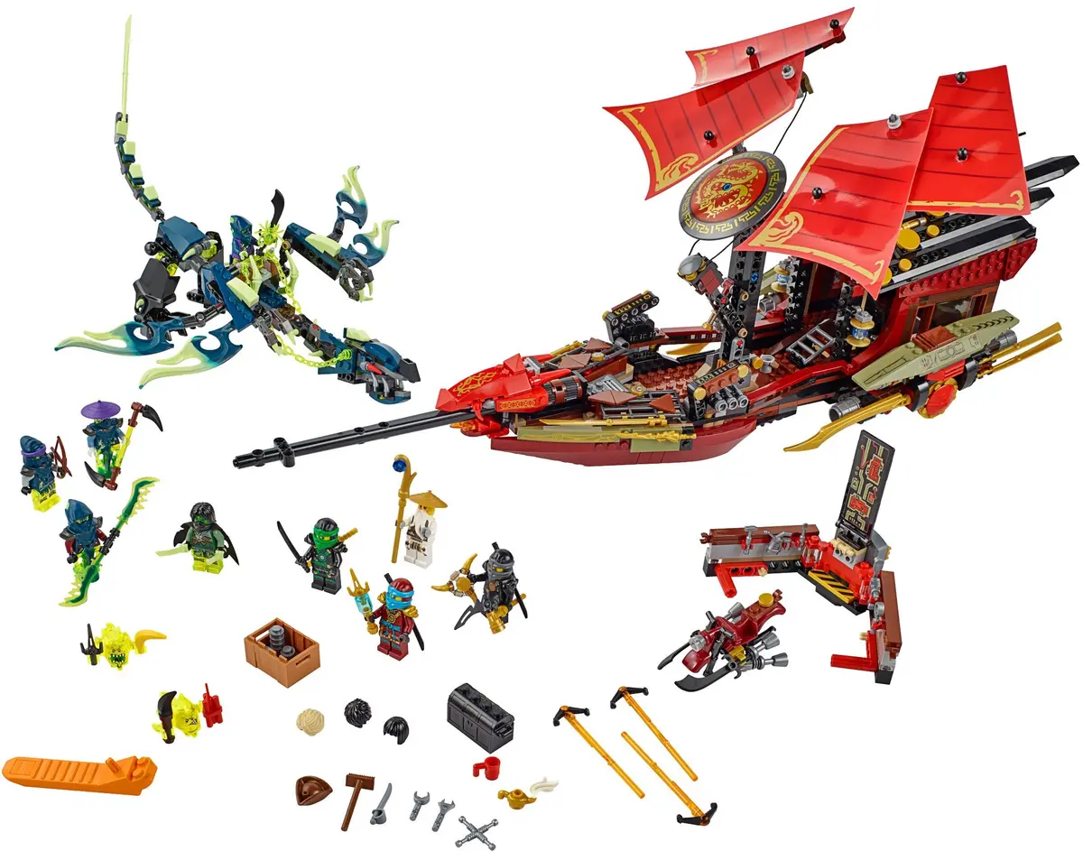 LEGO Ninjago 70738 Final Flight of Destiny's Bounty set, image 10