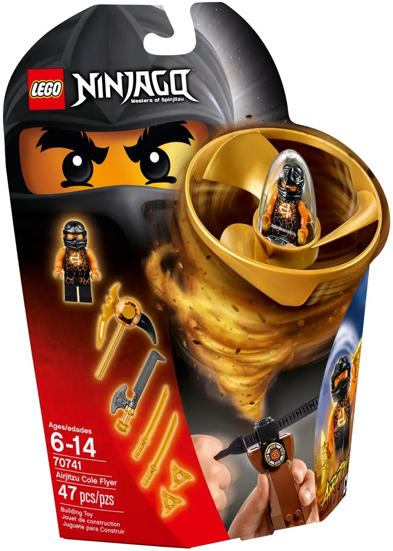 LEGO Ninjago 70741 Airjitzu Cole Flyer set, image 2