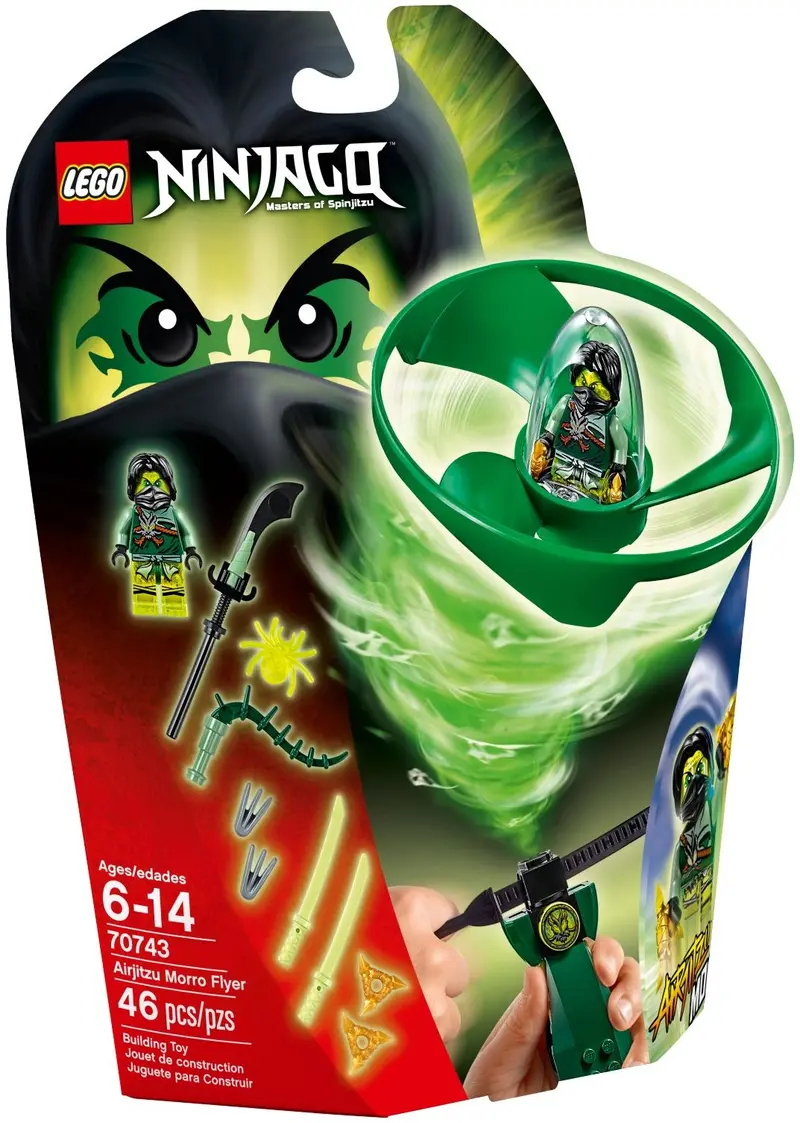 LEGO Ninjago 70743 Airjitzu Morro Flyer set, image 2