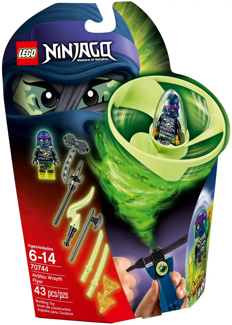 LEGO Ninjago 70744 Airjitzu Wrayth Flyer set, image 2