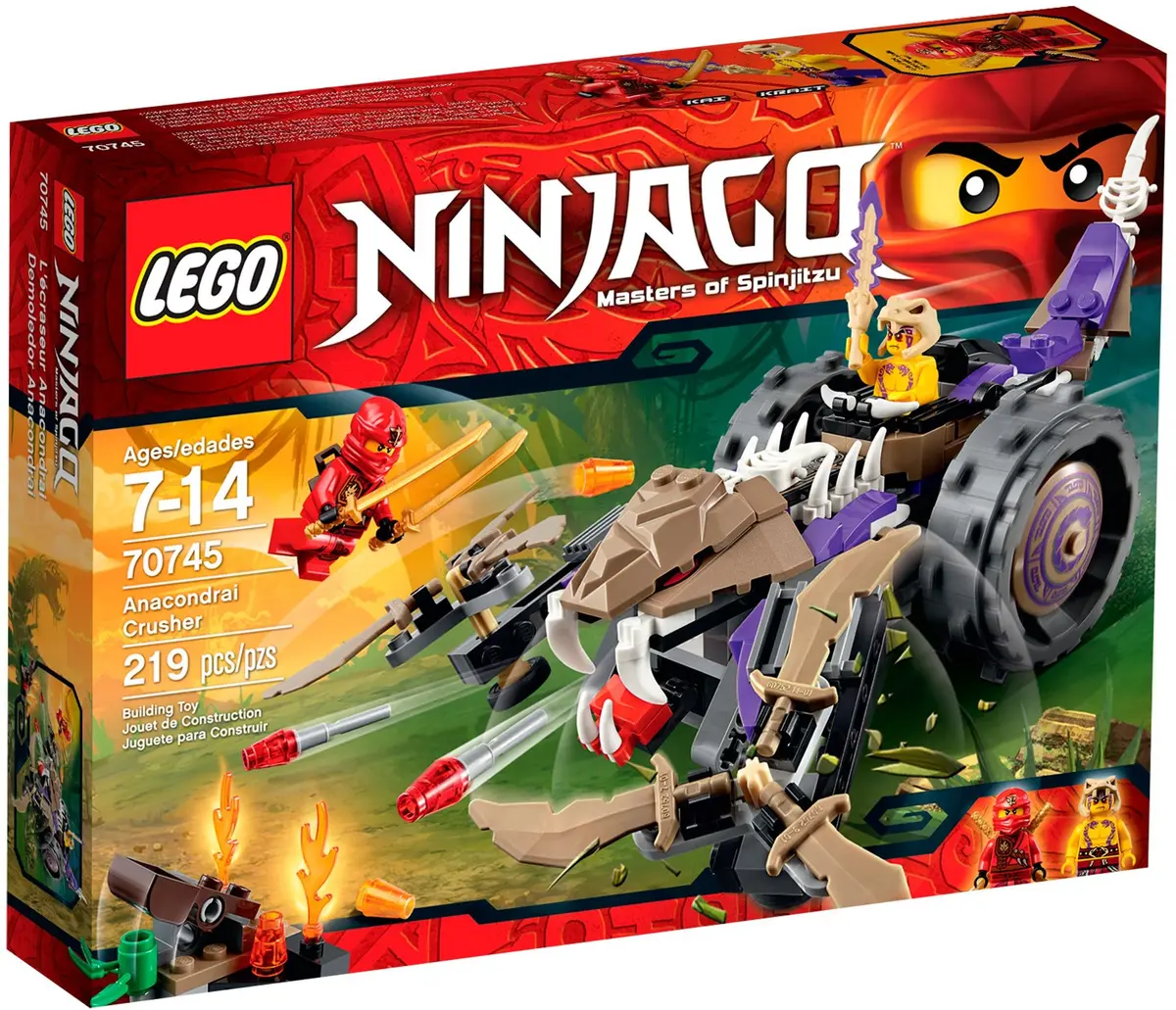 LEGO Ninjago 70745 Anacondrai Crusher set, image 2