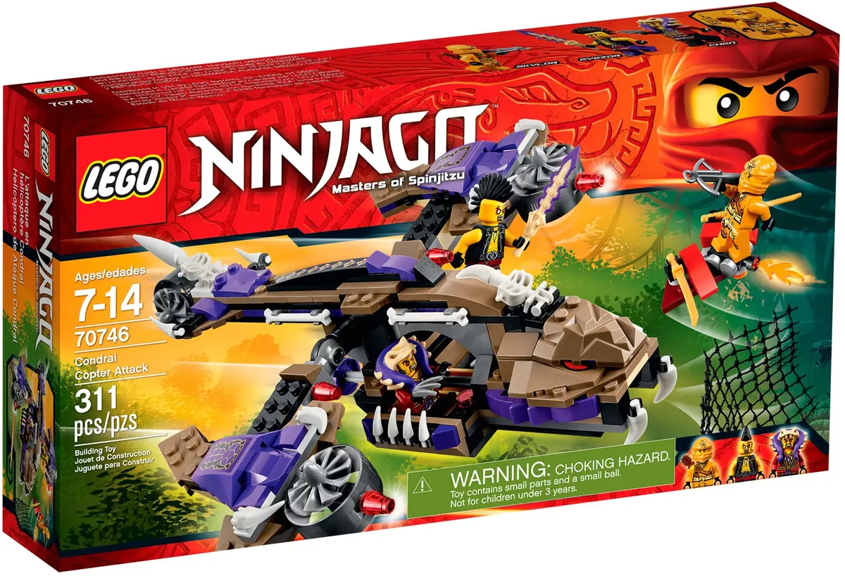 LEGO Ninjago 70746 Condrai Copter Attack set, image 2