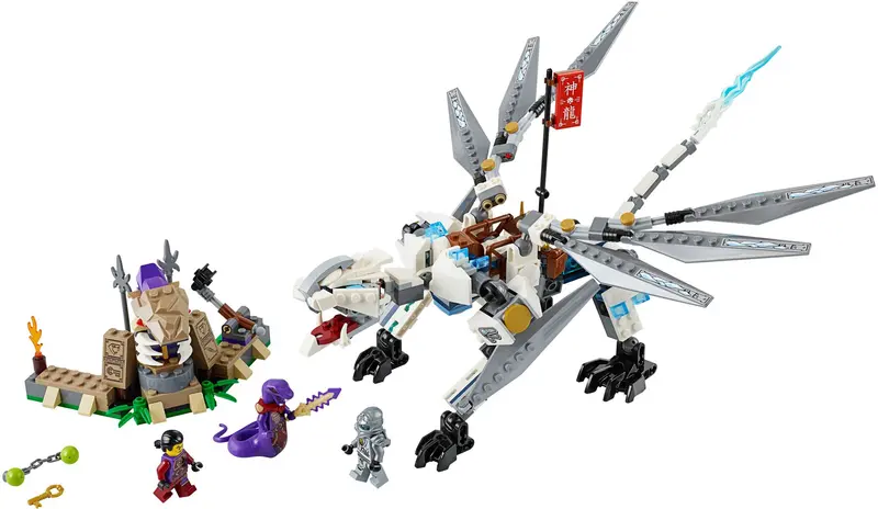 LEGO Ninjago 70748 Titanium Dragon set