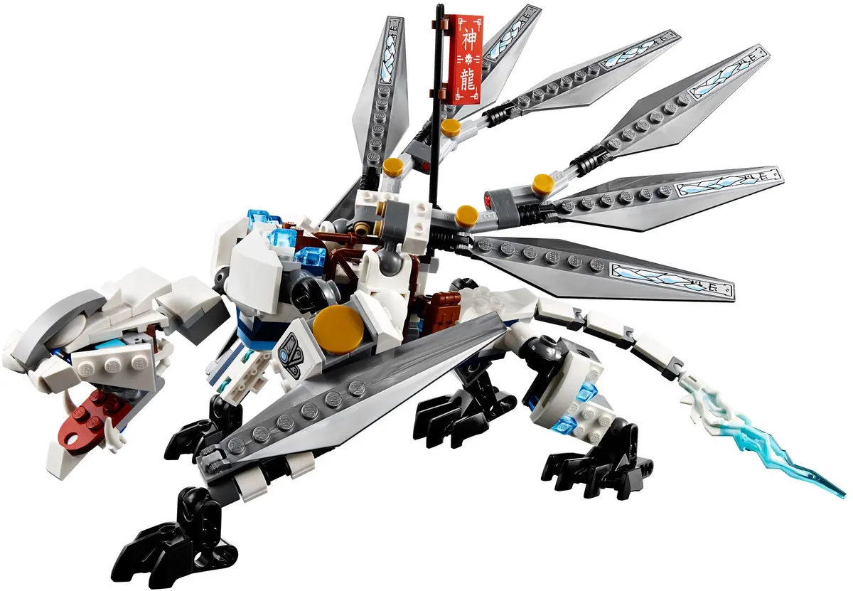 LEGO Ninjago 70748 Titanium Dragon set, image 3