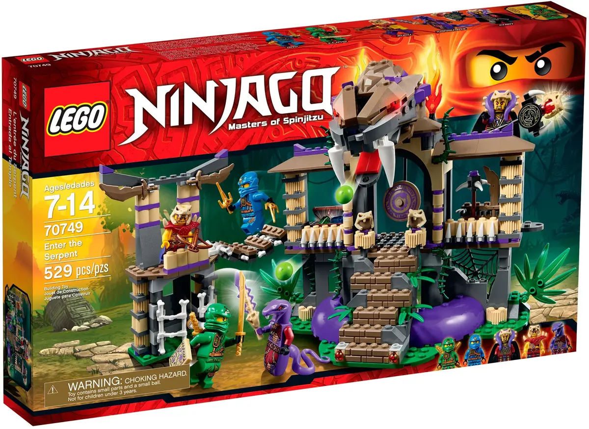 LEGO Ninjago 70749 Enter the Serpent set, image 2