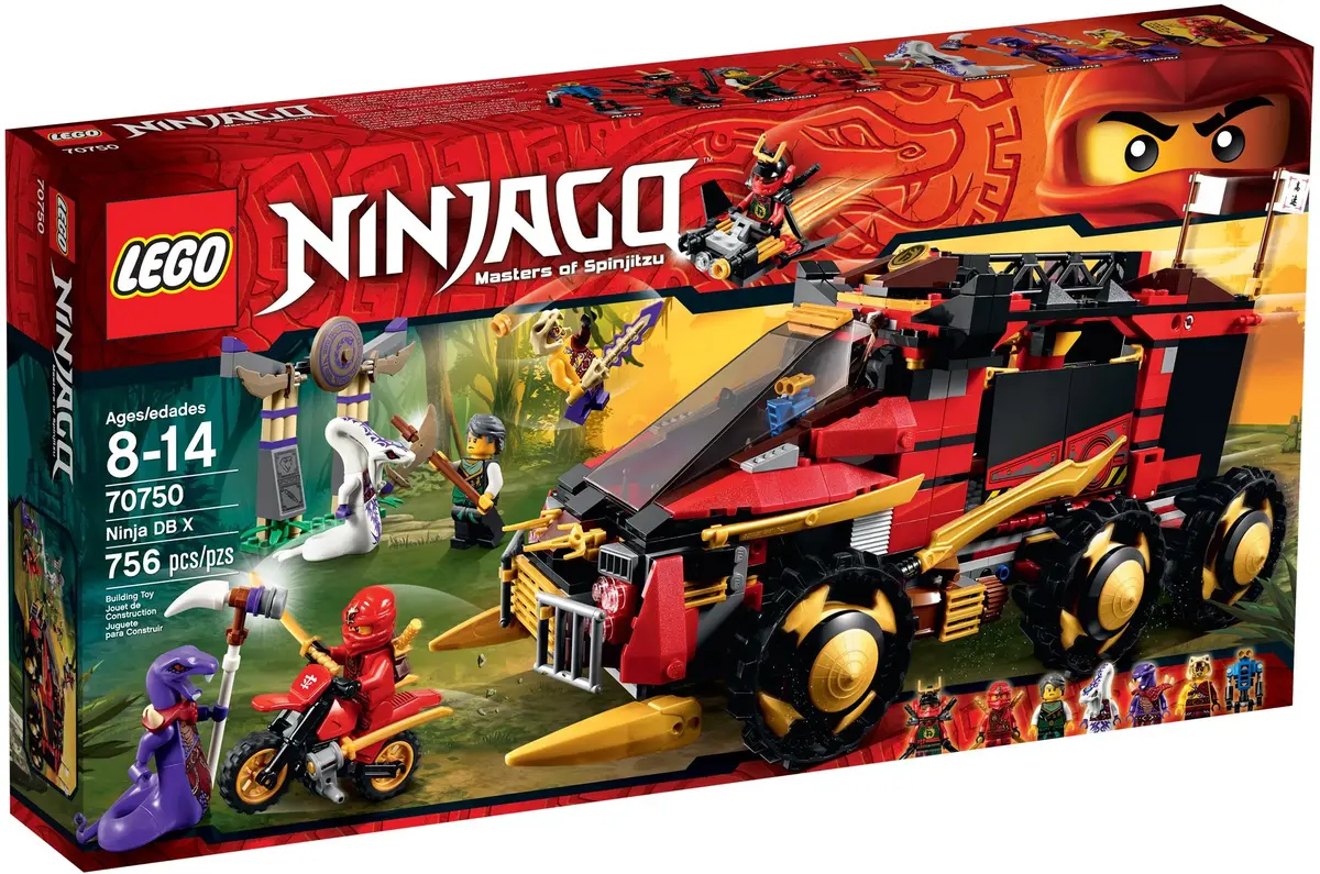 LEGO Ninjago 70750 Ninja DB X set, image 2
