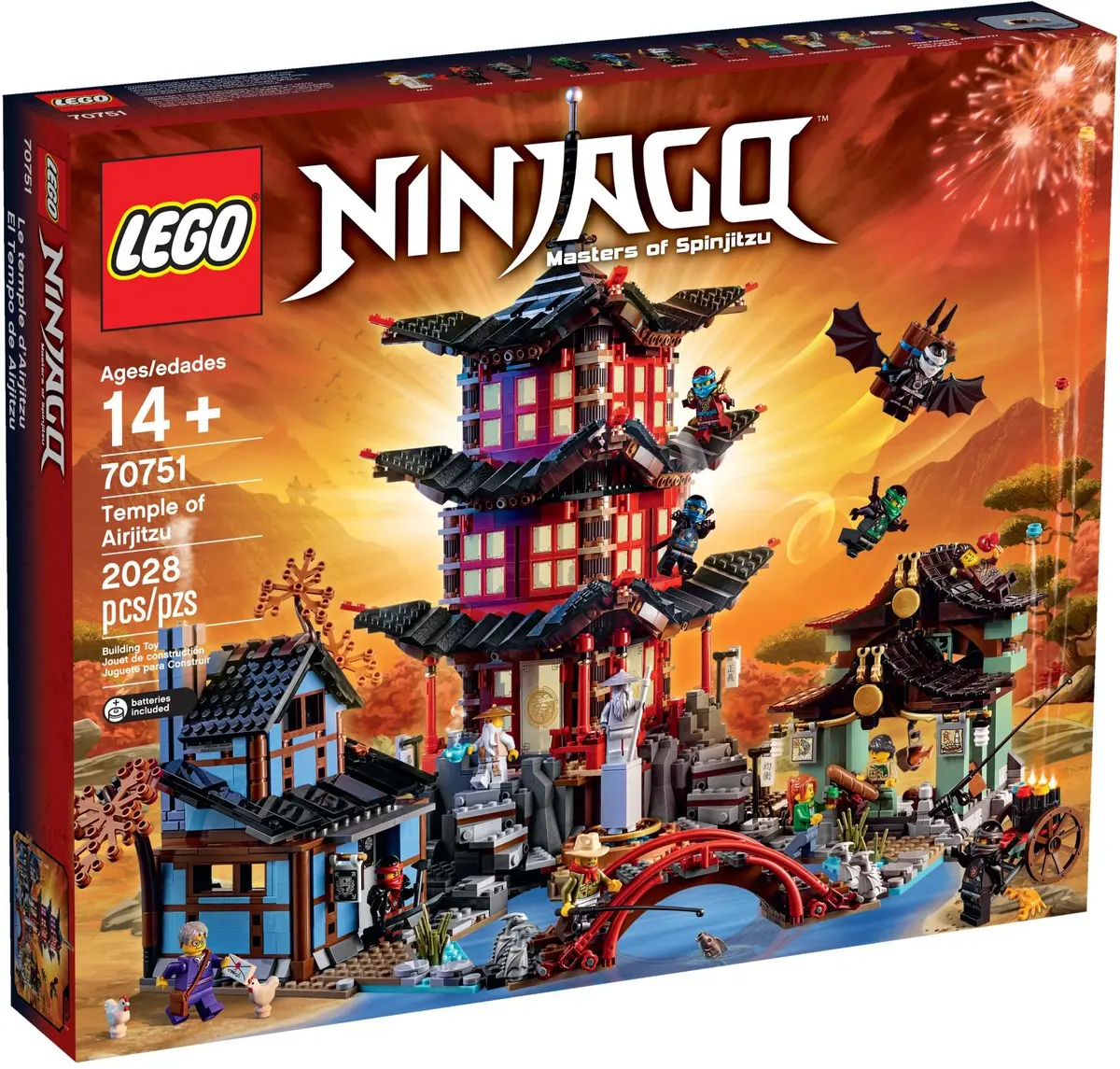 LEGO Ninjago 70751 Temple of Airjitzu set, image 2