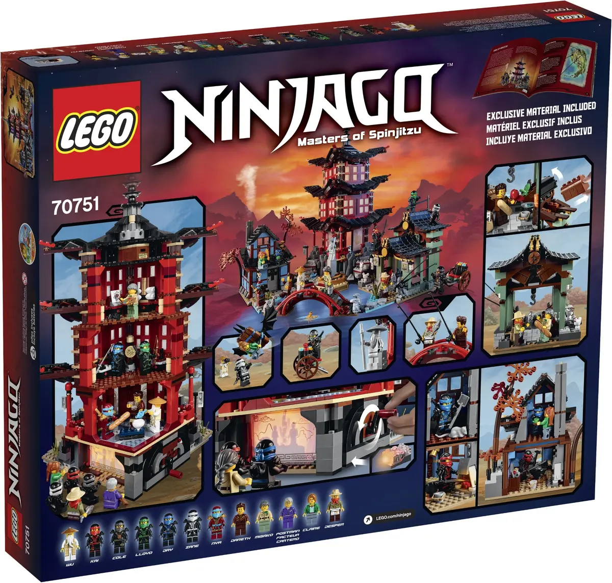 LEGO Ninjago 70751 Temple of Airjitzu set, image 10