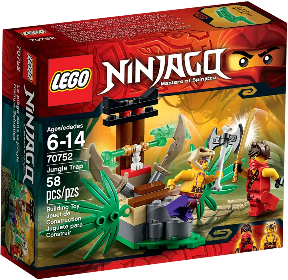 LEGO Ninjago 70752 Jungle Trap set, image 2