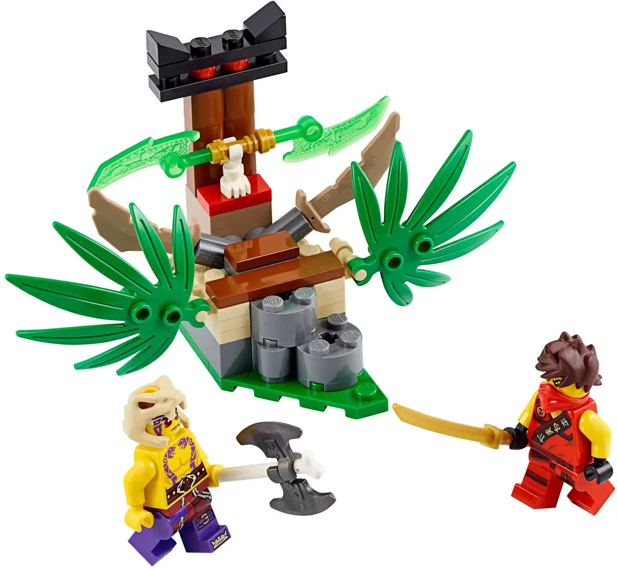 LEGO Ninjago 70752 Jungle Trap set