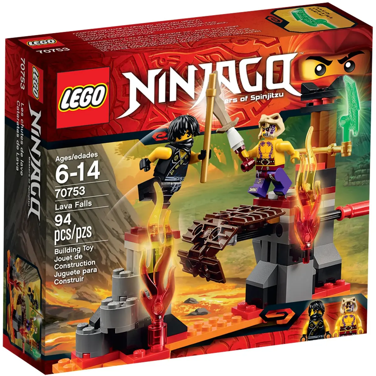 LEGO Ninjago 70753 Lava Falls set, image 2