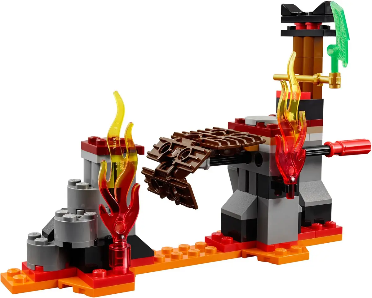 LEGO Ninjago 70753 Lava Falls set, image 3