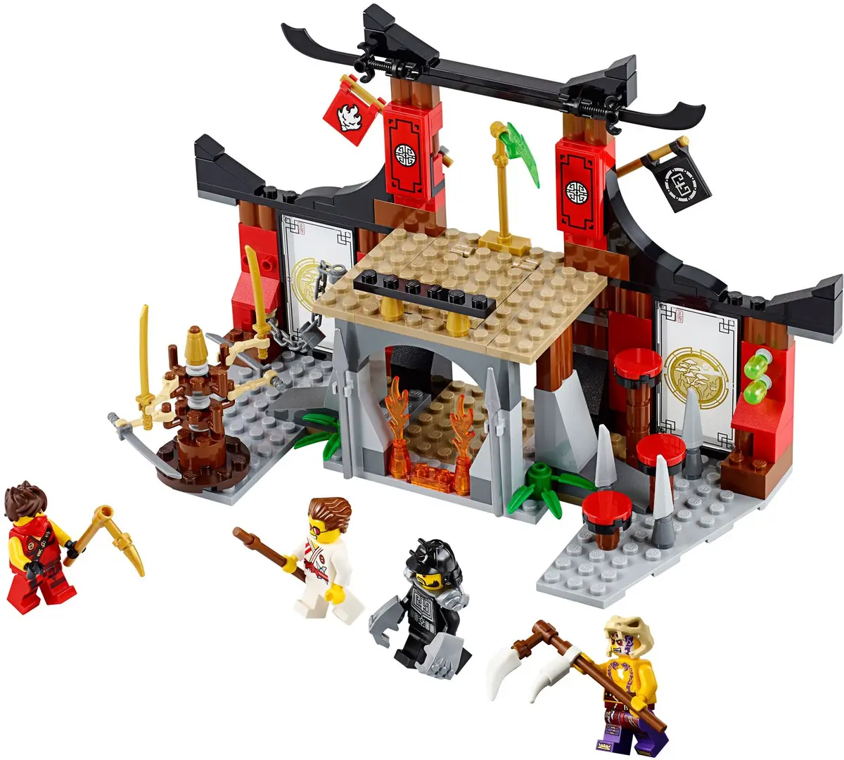 LEGO Ninjago 70756 Dojo Showdown set