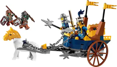 LEGO Castle 7078 King's Battle Chariot set