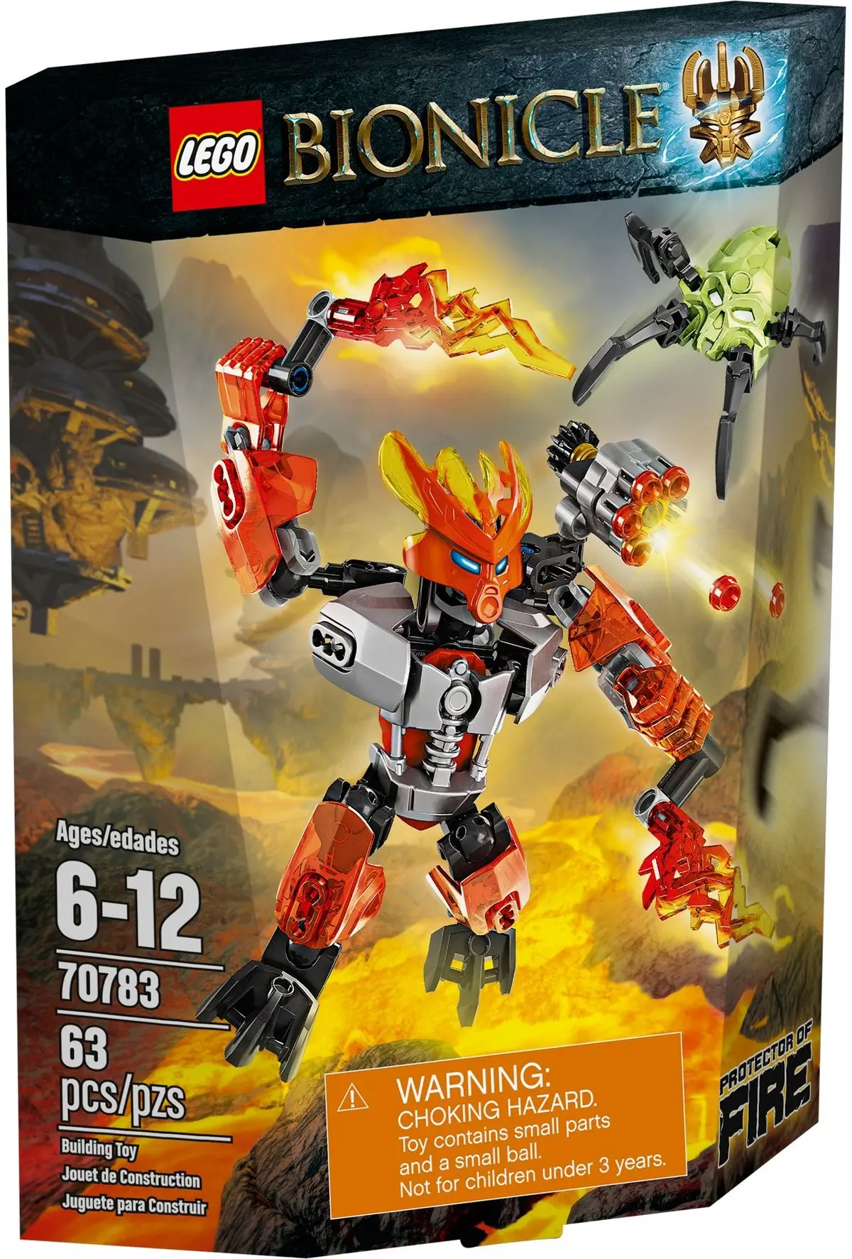 LEGO Bionicle 70783 Protector of Fire set, image 2