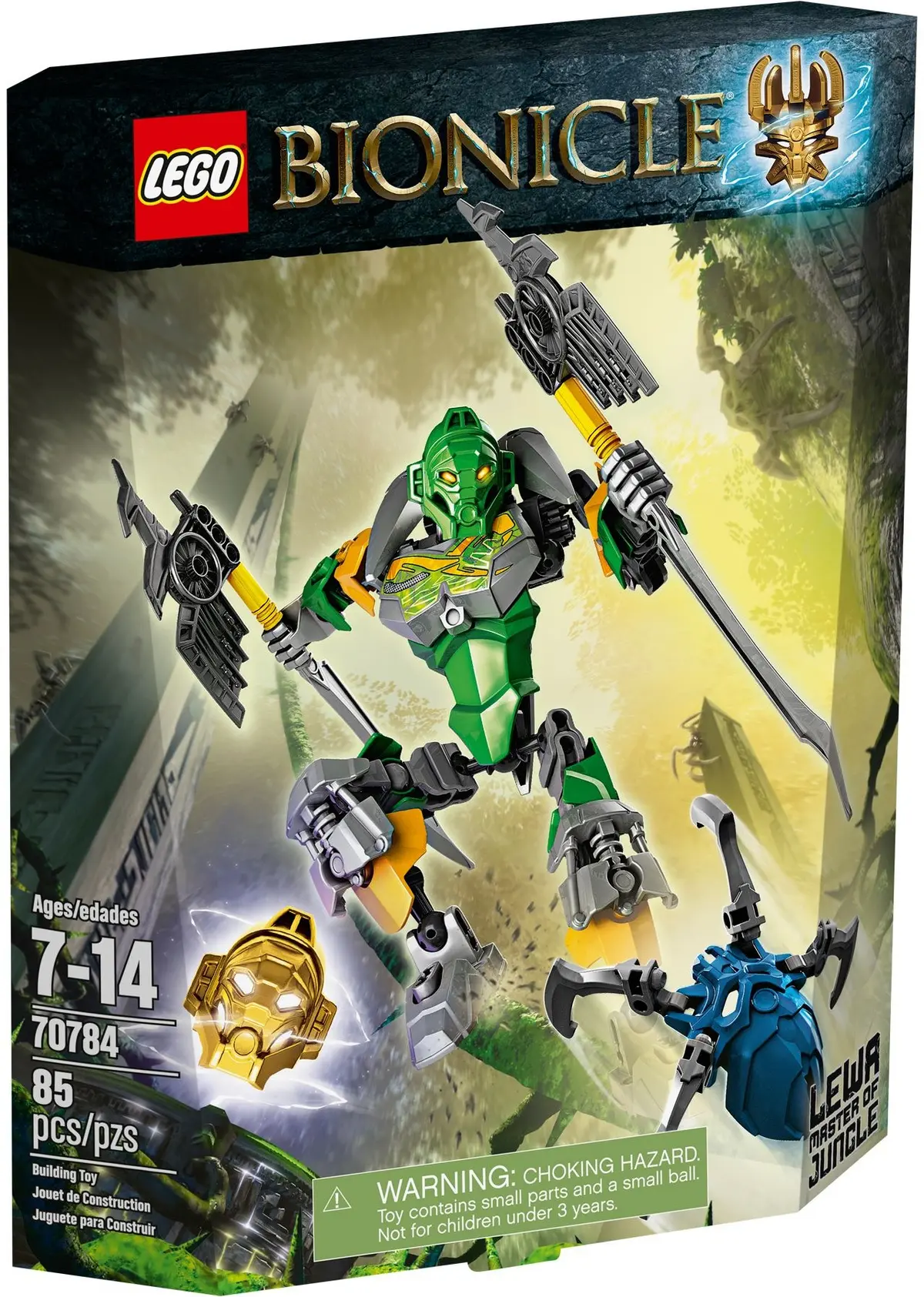 LEGO Bionicle 70784 Lewa - Master of Jungle set, image 2